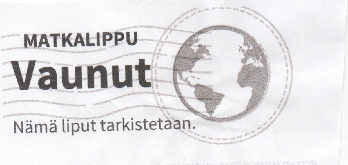 Teatterilippu Vaunut-esitykseen